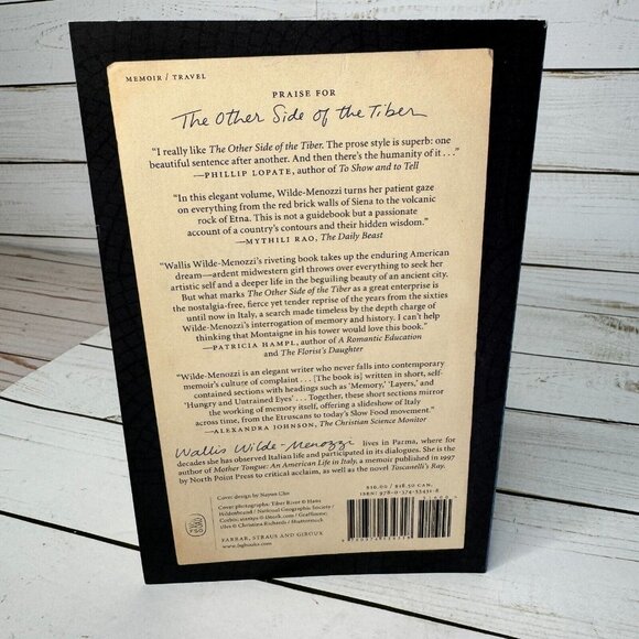 The Other Side of the Tiber Wallis Wilde-Menozzi First Ed PB 2013 Memoir Italy - Picture 2 of 8